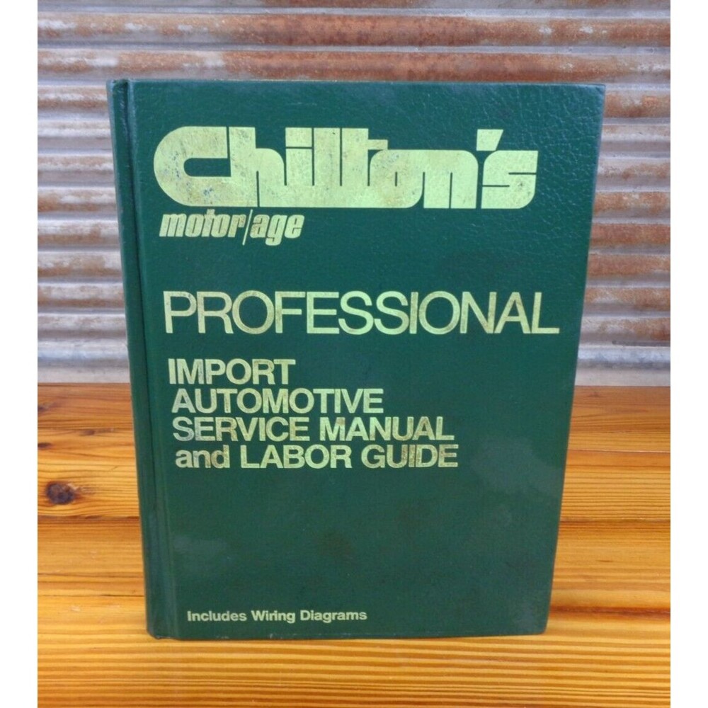 Chilton's Professional Import Automotive Service Manual and Labor Guide 1979